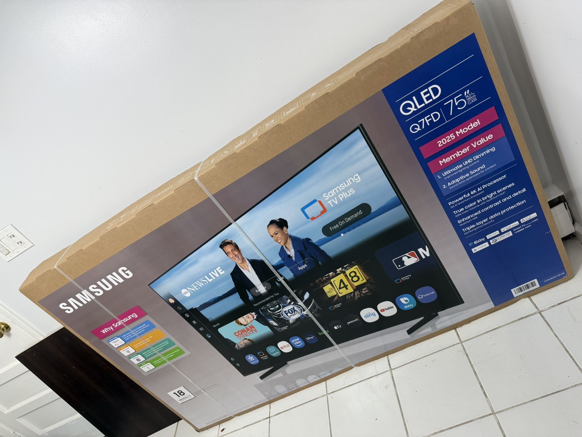 75” Samsung Tv