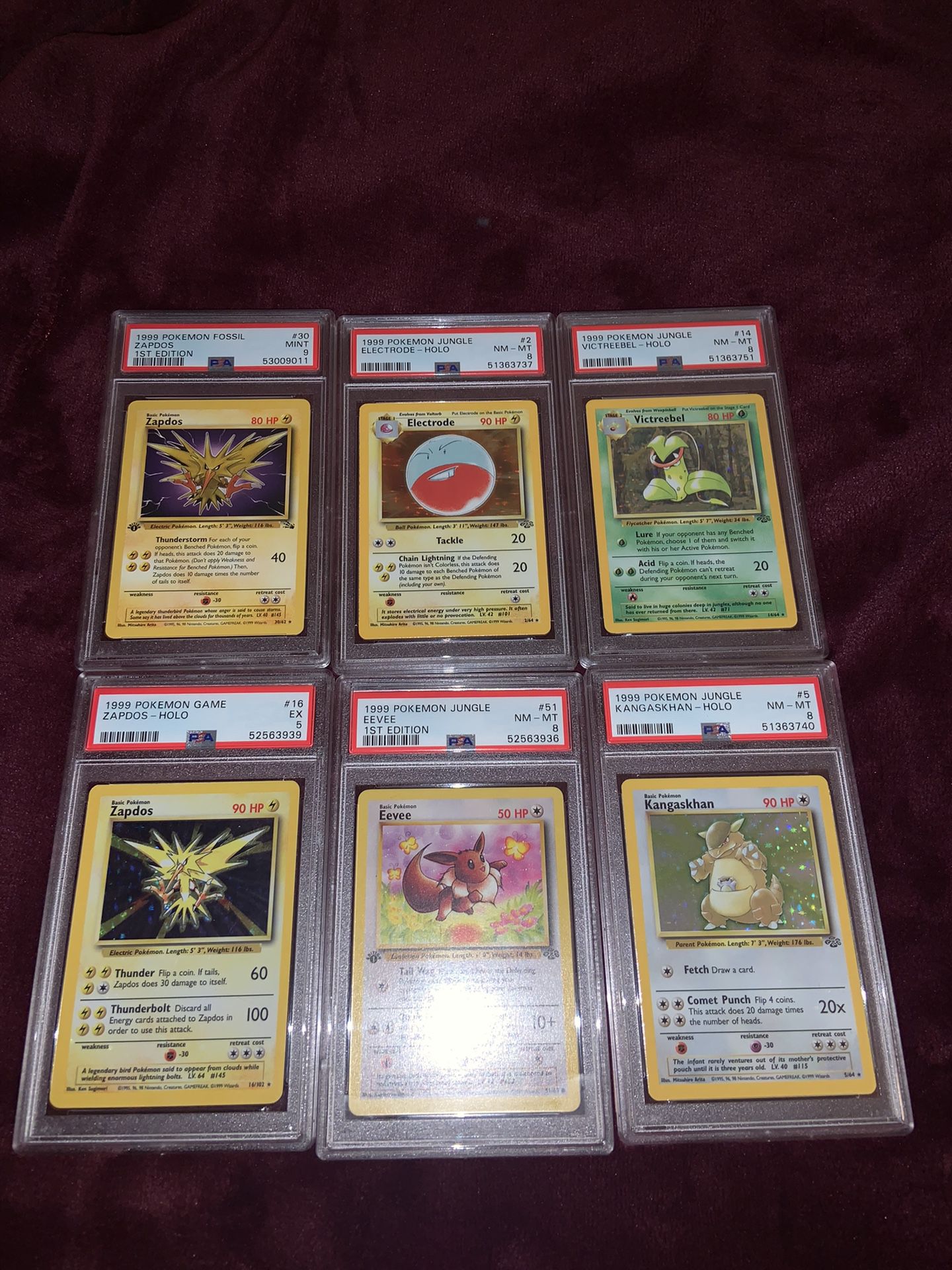 Pokemon 1999 PSA Graded Card Collection!!