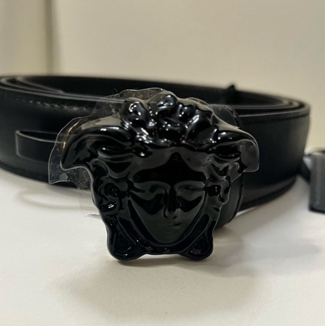 Black Versace Belt