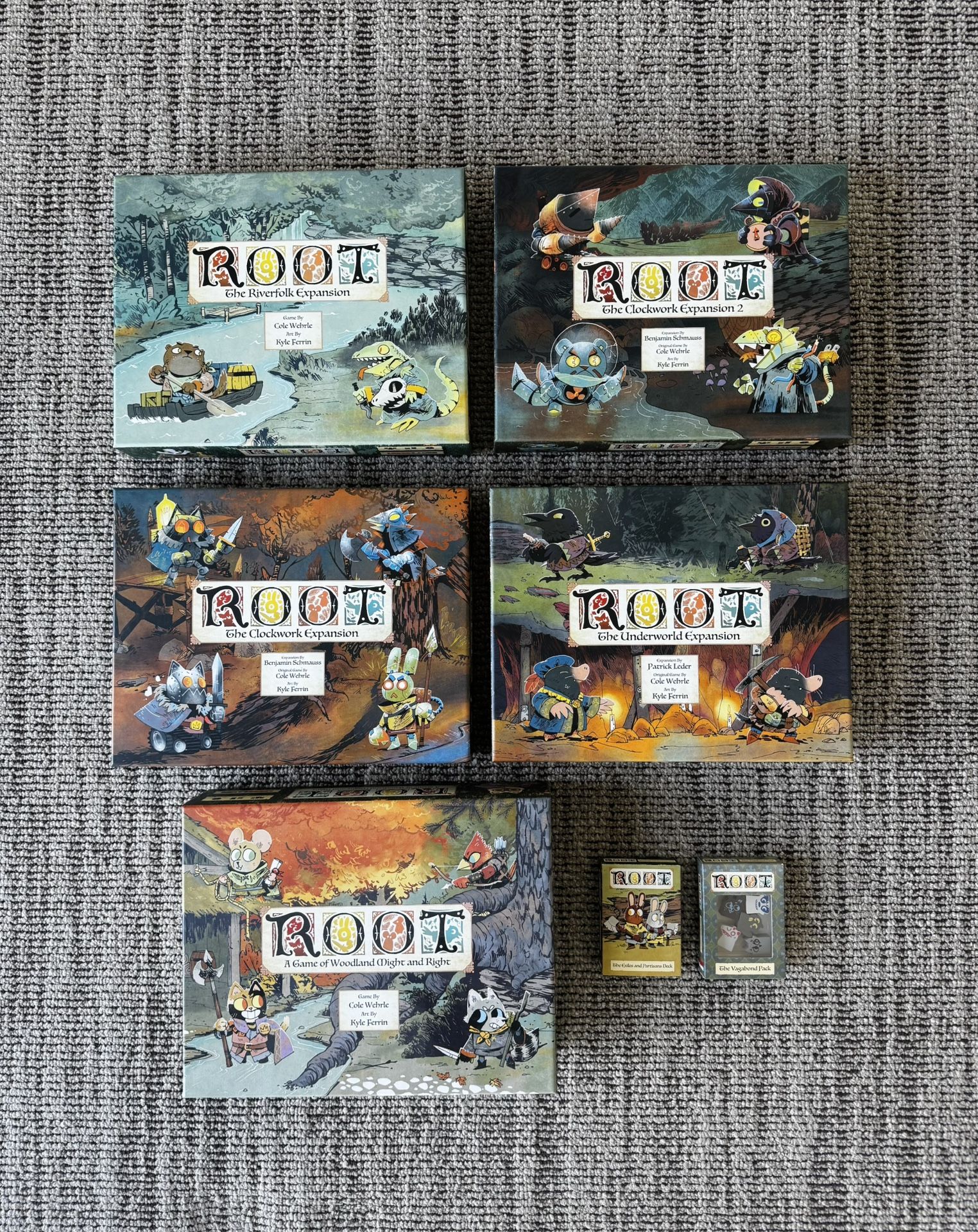 ROOT Board Game + Expansions