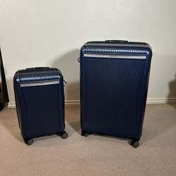 ✈️ Samsonite Blackstone 2-Pc Hardside Set - Blue - Mint Condition