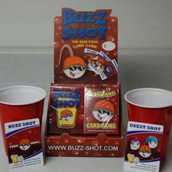 Buzz Shot - The "Official" Drinking Game Pong Card Deck