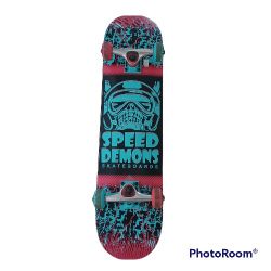Speed Demons Skateboard SKULL