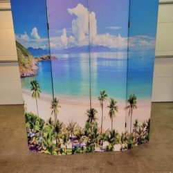 4 Panel Room Divider 