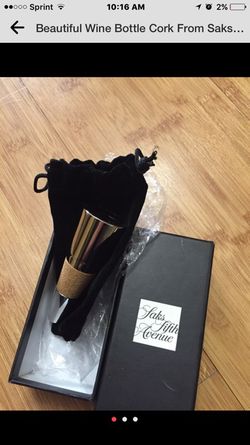 Beautiful wine bottle cork