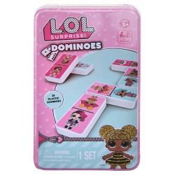LOL Suprise Dolls Dominoes Dominos Tin Game 