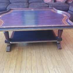 Coffee Table - Large Rustic - Hand painted in Mexico