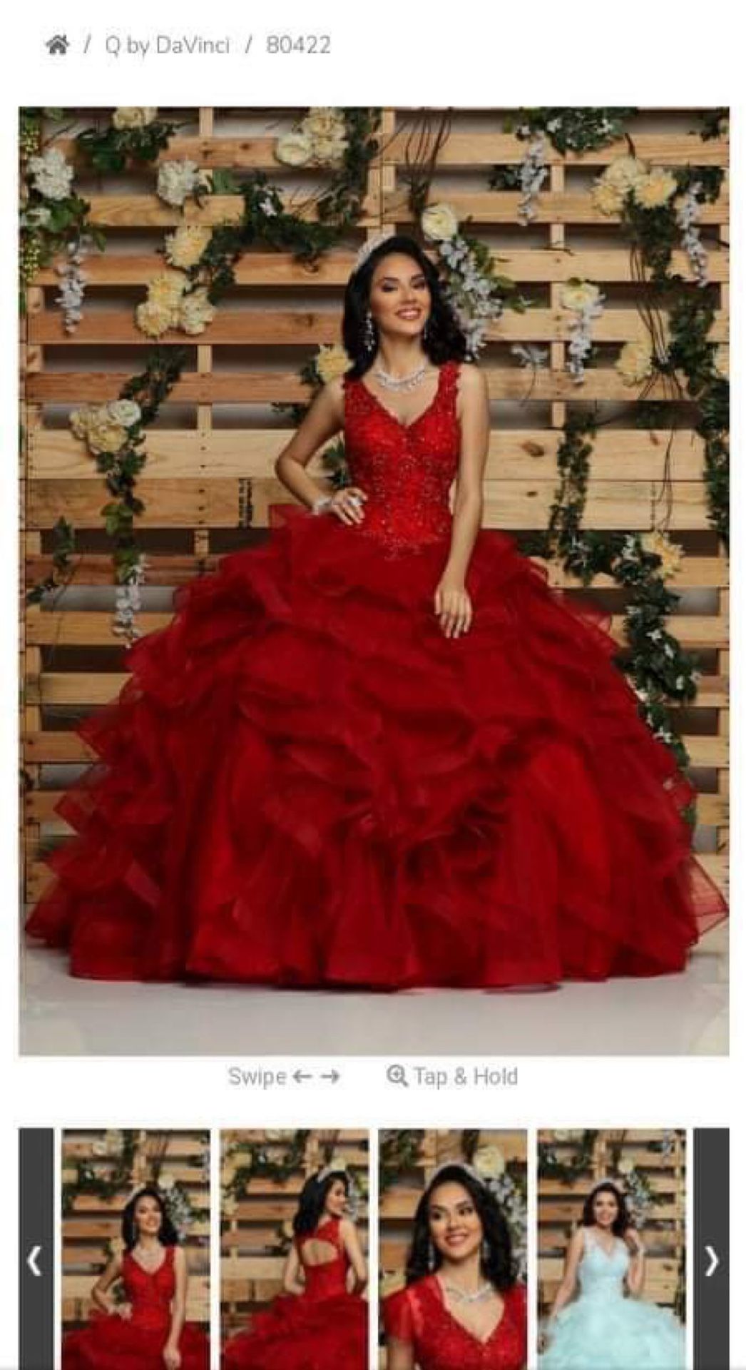 Red Quince Dress