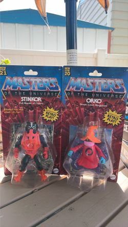Motu origins; Stinkor and Orko