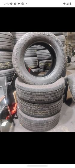 275/60/20 set Goodyear wrangler territory