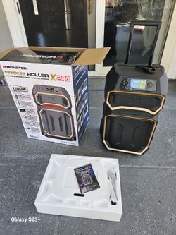 Moster Bluetooth Speaker New