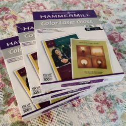 Printer Paper Hammermill Color Laser Gloss 32lb (90gsm) 300sheets per