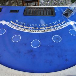 Blackjack Table. 