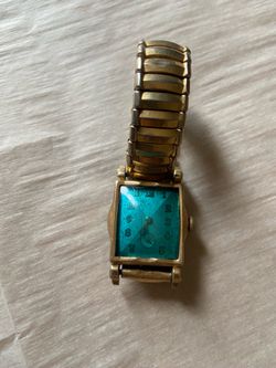 1952 Vintage Bulova Men’s or can be unisex watch 14kt plates gold