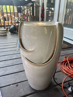 Ceramic Outdoor Water Fountain