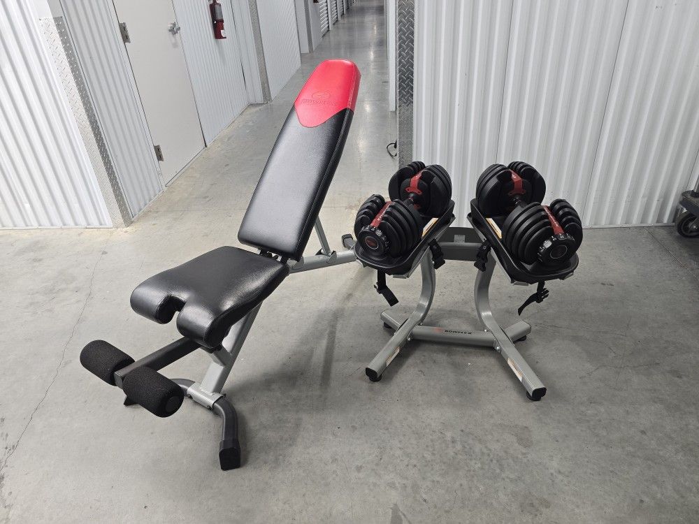 Weight Bowflex Dumbbells With Bench 