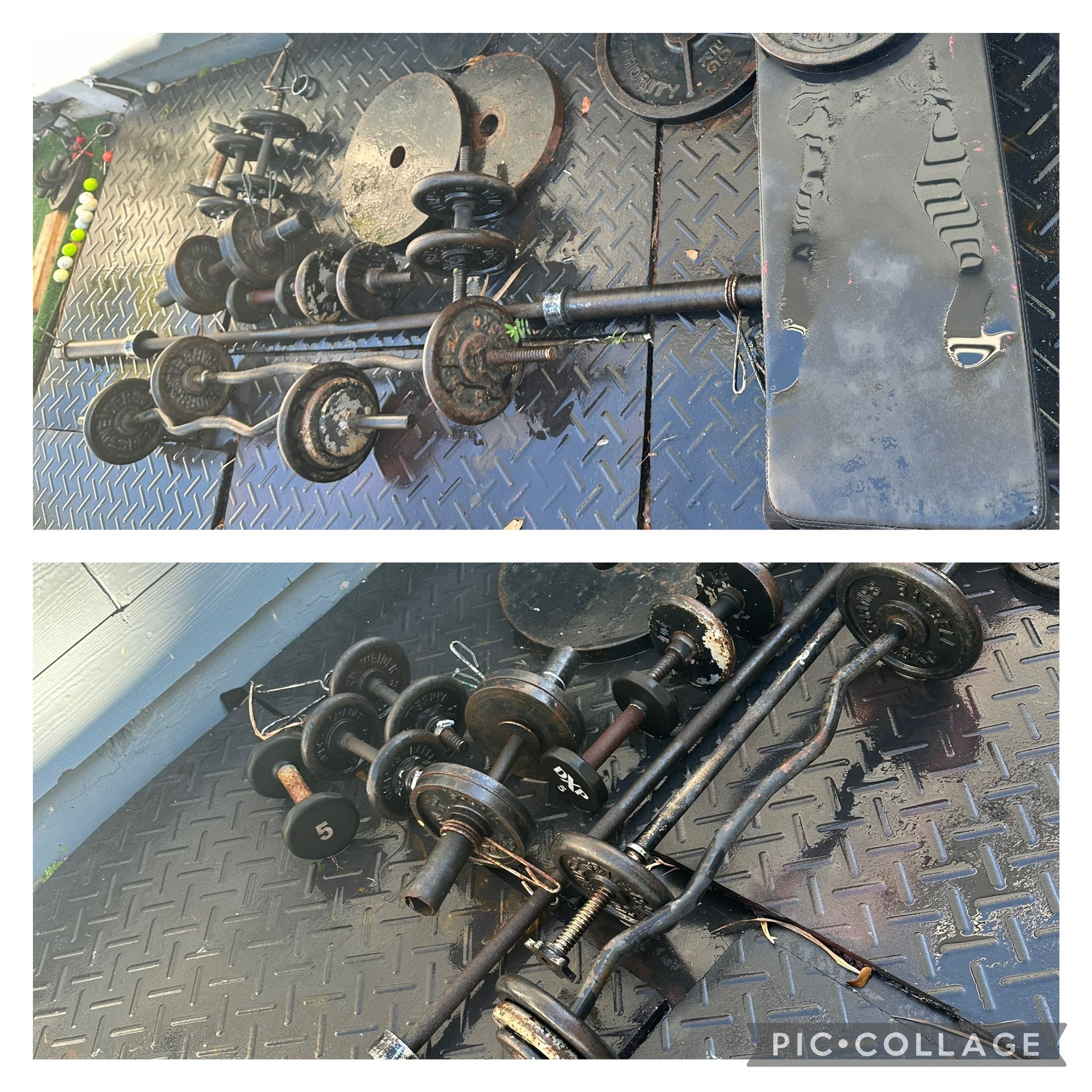 Work Out Set Of Weights