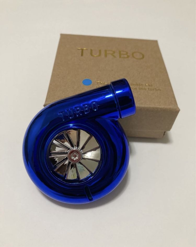 Spinning Turbo Air freshener In Blue