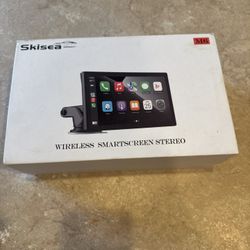 Car touch screen stereo with back up camera 