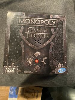 Game Of Thrones Monopoly Set Hasbro