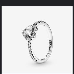 Pandora Ring Elevated Heart Ring