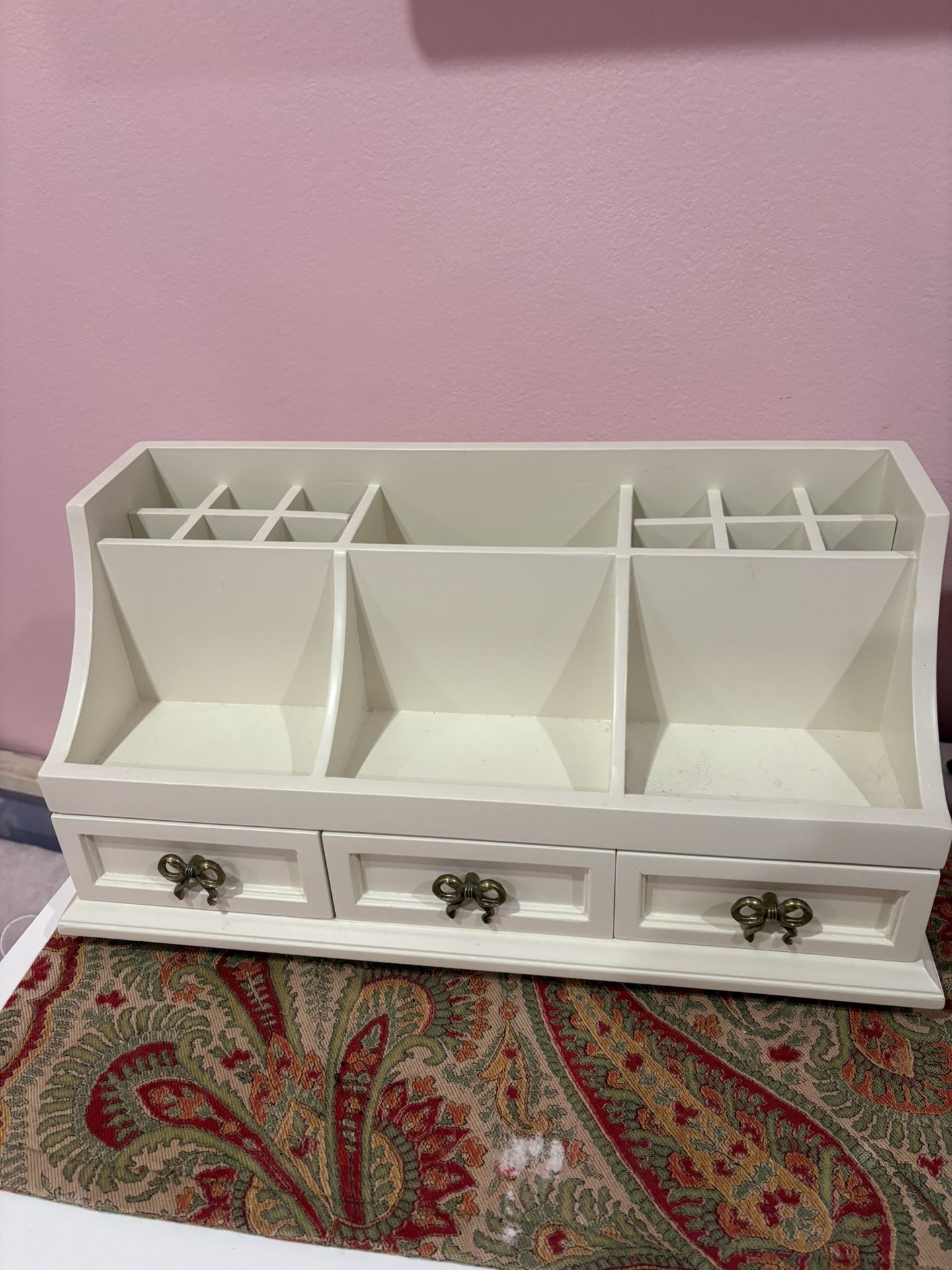 LoveShackFancy Pottery Barn Regency Beauty Organizer