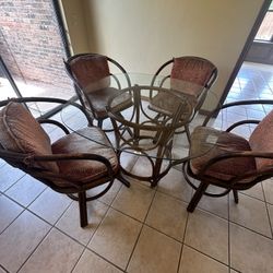 Breakfast Glass Table