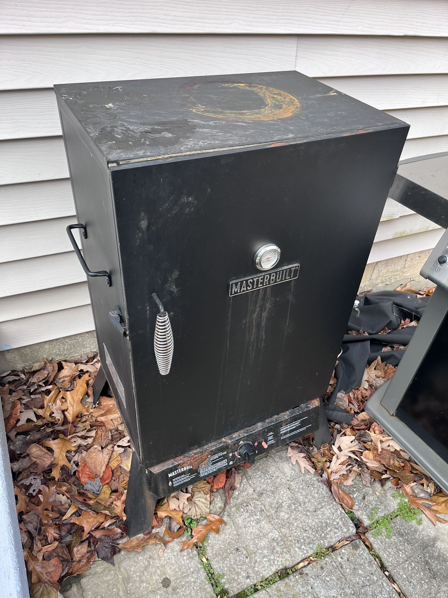 Mast built Propane Smoker 