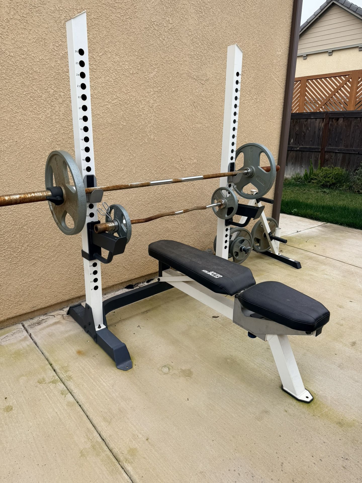 Olympic Gym Bench Press Weights Bousu Ball