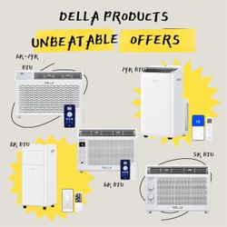 DELLA PORTABLE AND WINDOWS AC 