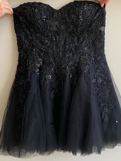 Black Corset Style Dress