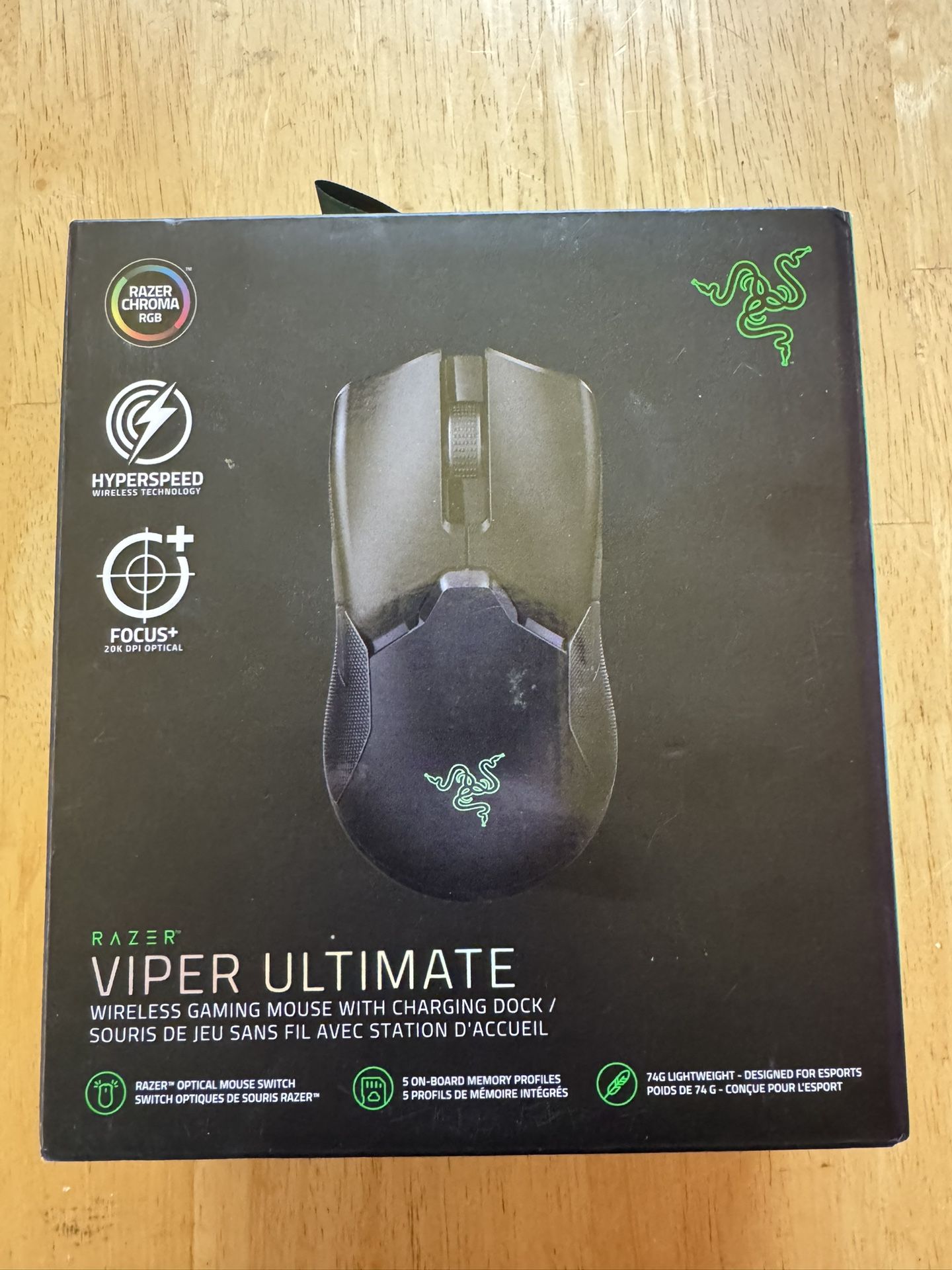 RAZER VIPER ULTIMATE WIRELESS MOUSE