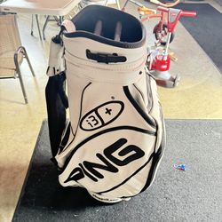 Ping Tour bag Signed By Kevin Sutherland