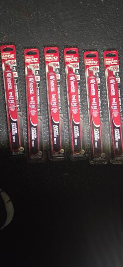 Diablo Sawzall Blades Thick Metal Carbide tipped 100X AMPED Steel Demon 9-inch