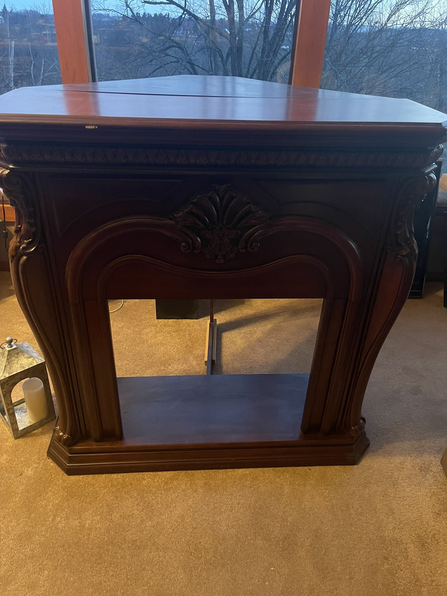 Faux Fireplace Frame