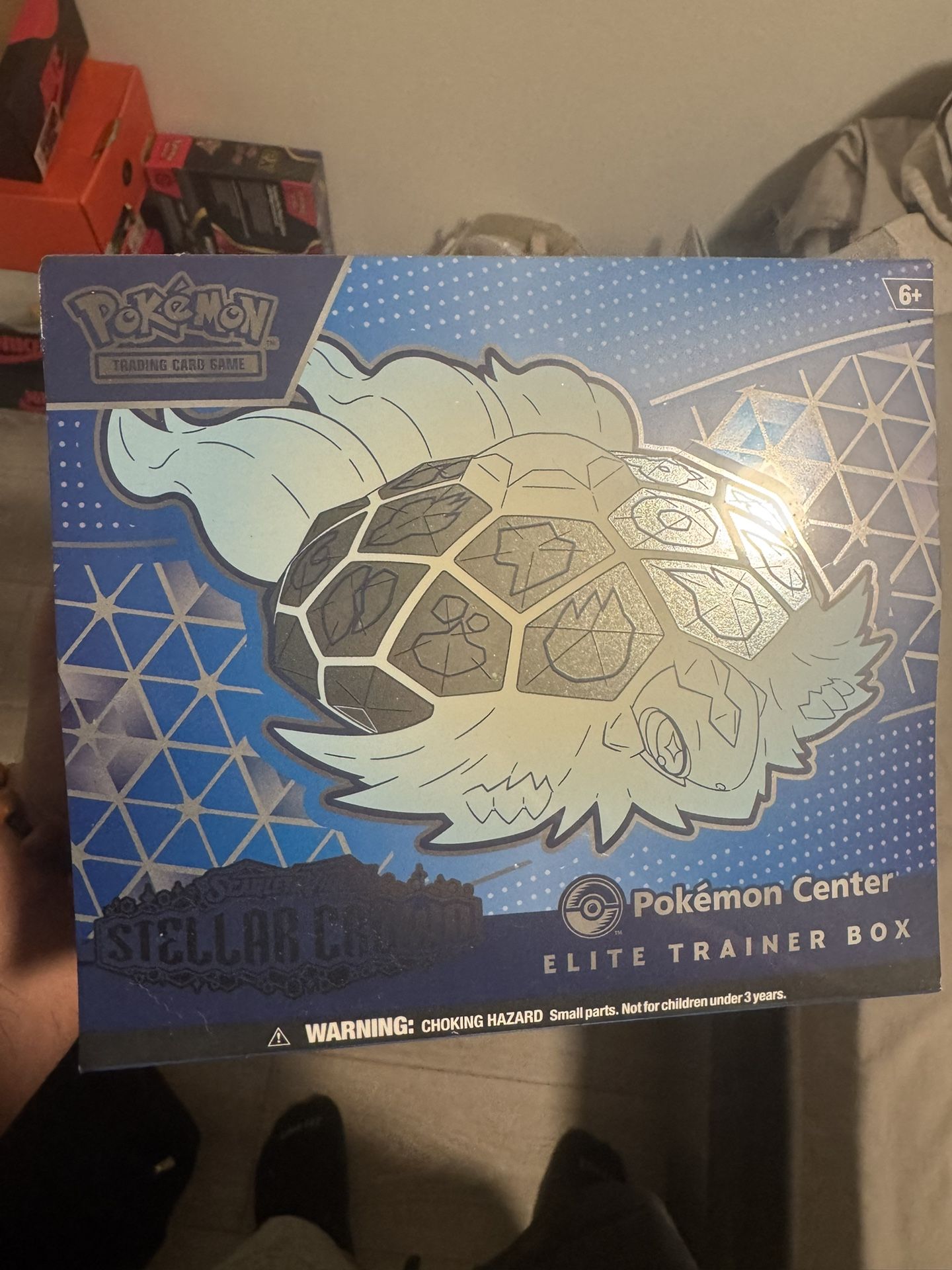 Pokémon Scarlet & Violet Steller Crown Pokemon Center Elite Trainer Box