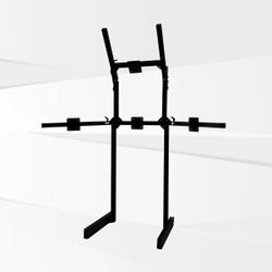 Aluminum Freestanding Monitor Stand (Quad)