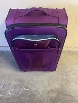 Pink suitcase