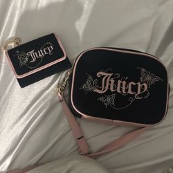 juicy couture butterfly bag set