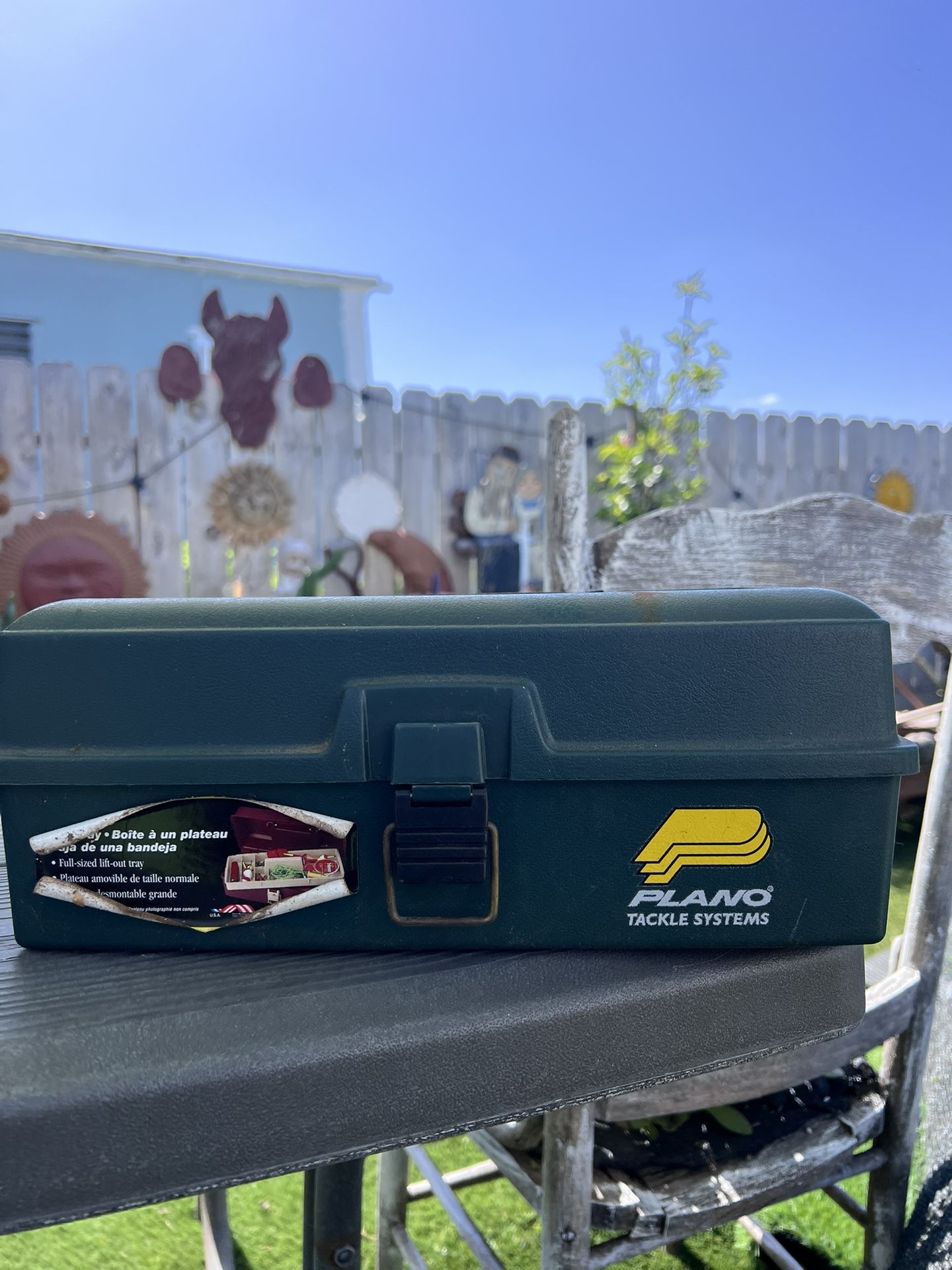 VTG Plano Tackle Systems Tackle Box 1001 1-Tray Removable-Green- NOS