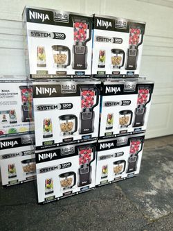 Ninja Kitchen System with Auto IQ Boost and 7-Speed Blender: Food Processor, 72 oz Capacity, Stainless Steel Blades