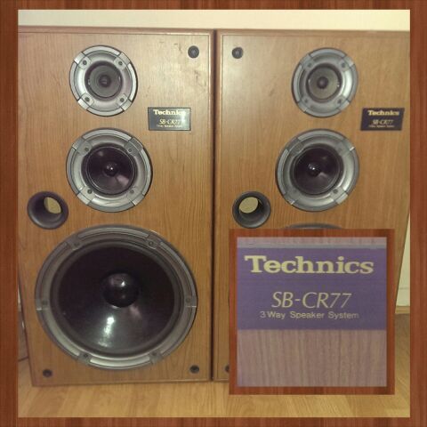 Technics SB-CR77, 3way speakers!
