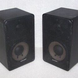 Realistic Vintage Collectible Minimus 7 Speakers Work Great!