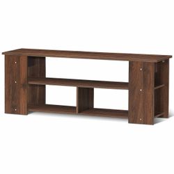 TV Stand Entertainment Media Center Console with Shelf Cabinet Home Up to 50"