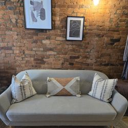 2 Seats Love Couch Gray LIKE NEW $199