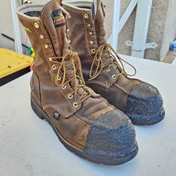 Mens Thorogood Work Boots Size 11 EE 