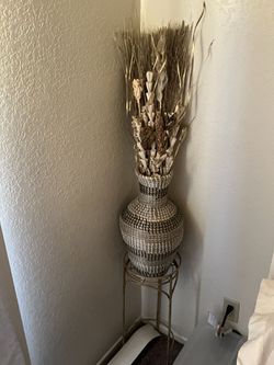 Boho Planter & Dried Florals