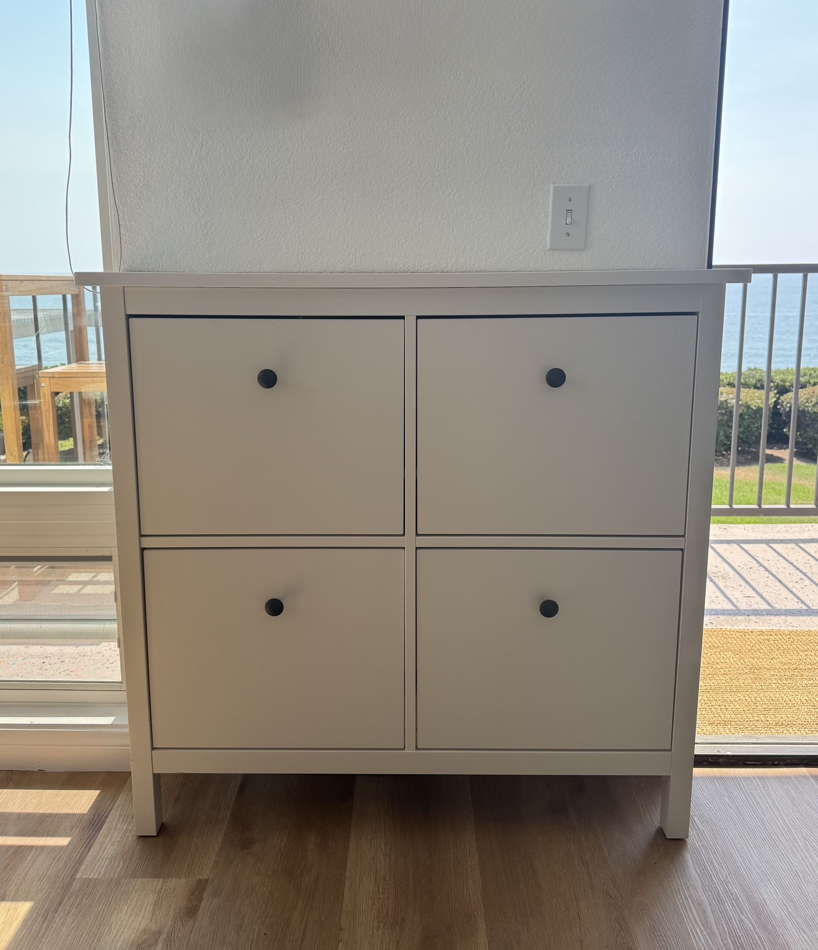 IKEA HEMNES Shoe cabinet with compartments