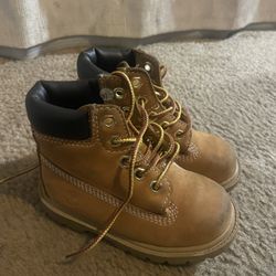 7c Tan Timberland Boots