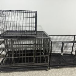Three Dog Kennels For Sale! Great Condition! 